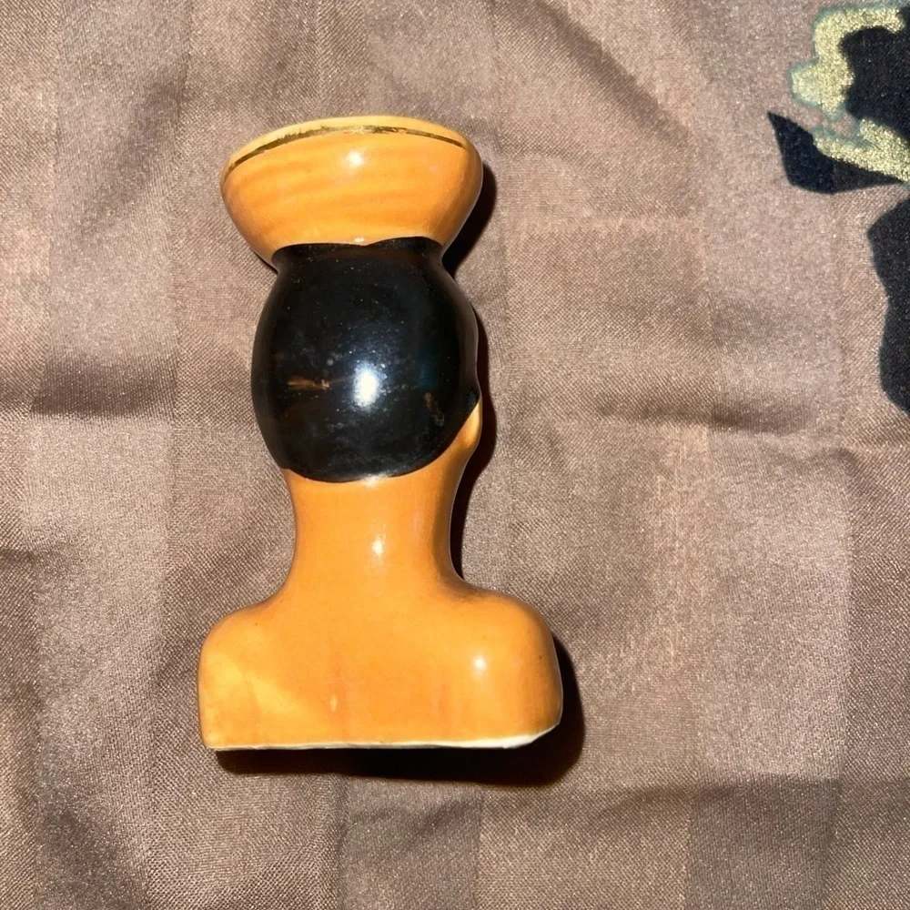 Vintage African Tribal King & Queen Salt & Pepper Shakers
